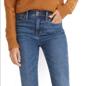 Madewell 10” High-Rise Skinny, Size 25